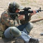 Seated Carbine Shooting Position