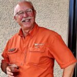 Gunsite CEO Ken Campbell enjoying a drink after a long week at the Gunsite Ranch in Paulden, AZ.